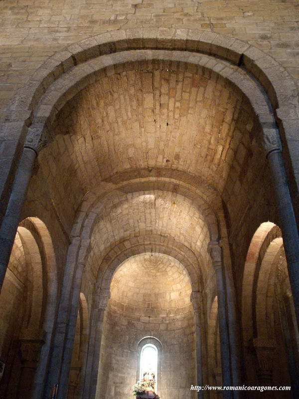 DETALLE DE LAS BVEDAS DE LA NAVE CENTRAL